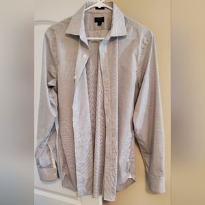 Slim-fit Ludlow Premium fine cotton dress shirt